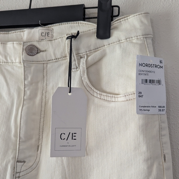 Current Elliot Cream Flares 29 - Picture 2 of 7